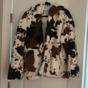 Cow Print Jacket